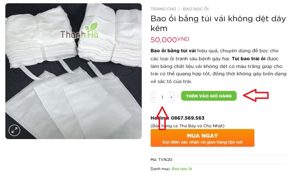(Tiếp tục làm tương tự các bước với sản phẩm khác)