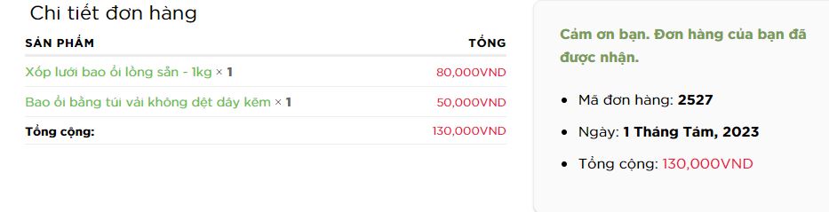 (Bước 5: Sau khi đặt hàng thành công sẽ có nhân viên gọi điện xác nhận)