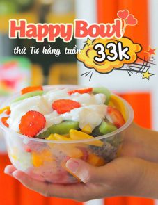 Thứ Tư đến, Happy Bowl thôi!