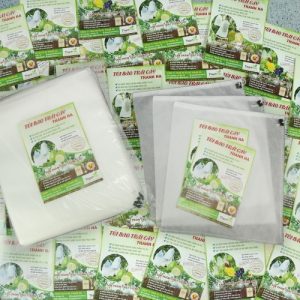 Bao trái bưởi, bao bọc bưởi Thanh Hà sử dụng dây rút kích cỡ 30x35cm