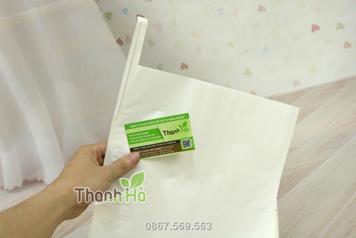 Miệng túi gắn dây kẽm mềm để bọc cố định Miệng túi gắn dây kẽm mềm để bọc cố định