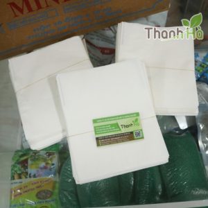 Túi bao trái cây Thanh Hà cỡ 16x20cm chất liệu giấy sáp trắng loại 1 Túi bao trái cây Thanh Hà cỡ 16x20cm chất liệu giấy sáp trắng loại 1