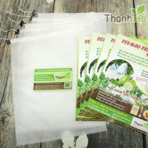 Túi bọc bưởi diễn Thanh Hà kích thước 25x30cm sử dụng dây rút