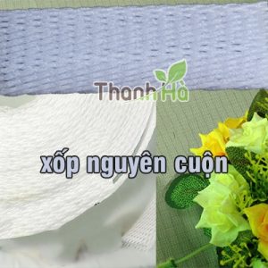 Xốp lưới trắng bao trái cây nguyên cuộn sỉ lẻ